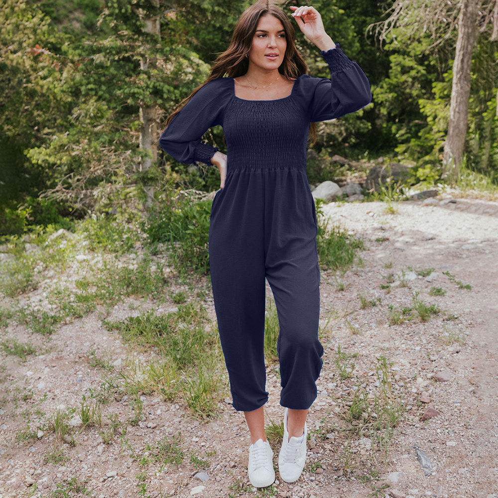 Luna Jumpsuit (Navy)