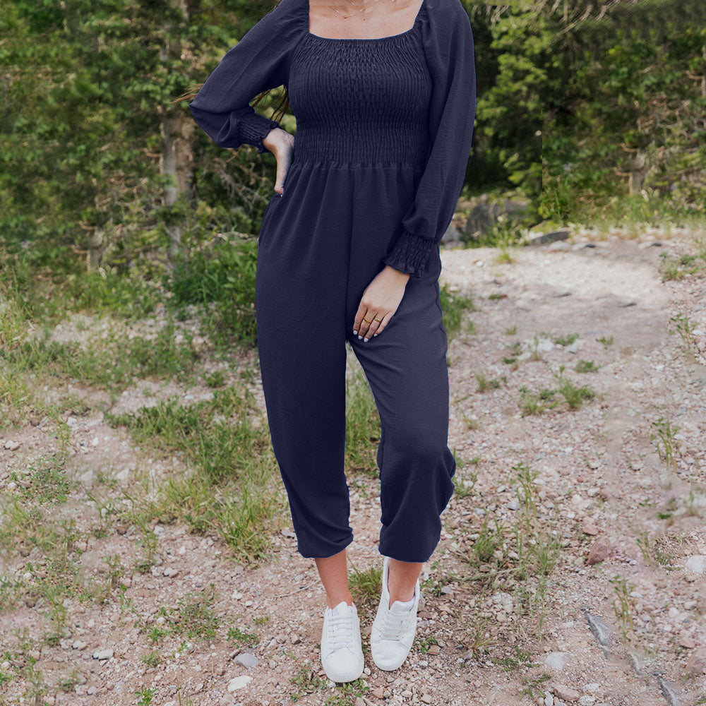 Luna Jumpsuit (Navy)