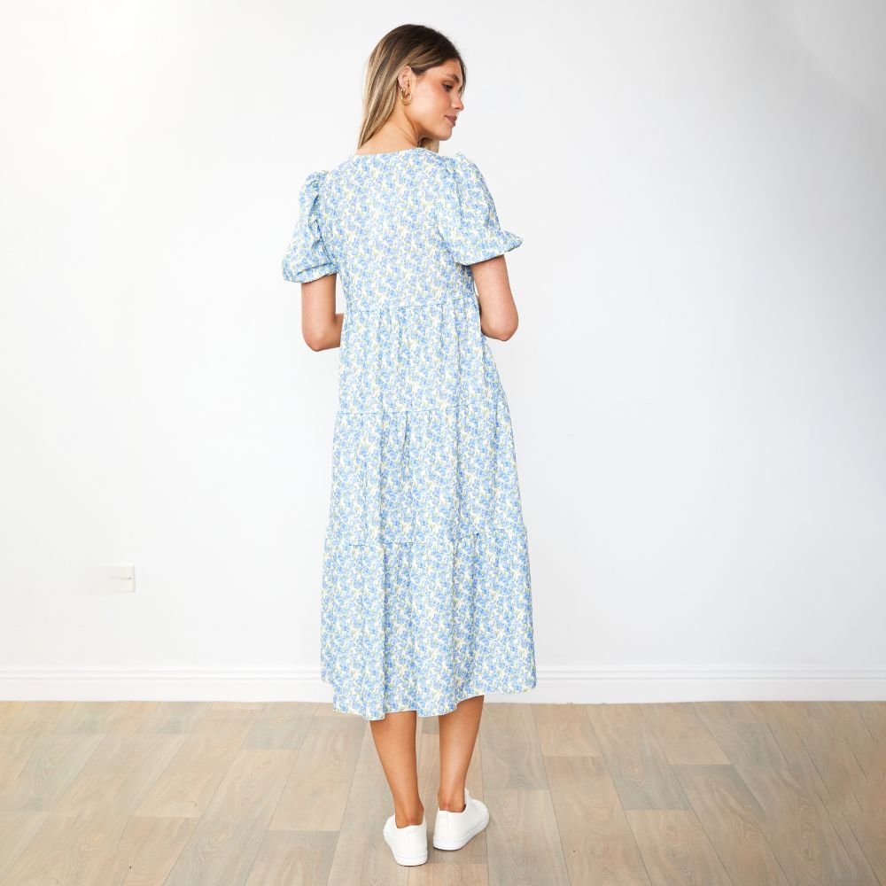 Mabel Dress (Orchid Blue)