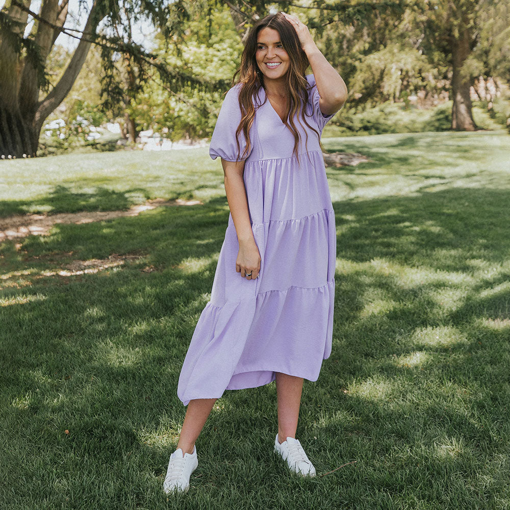 Mabel Dress (Lavender)