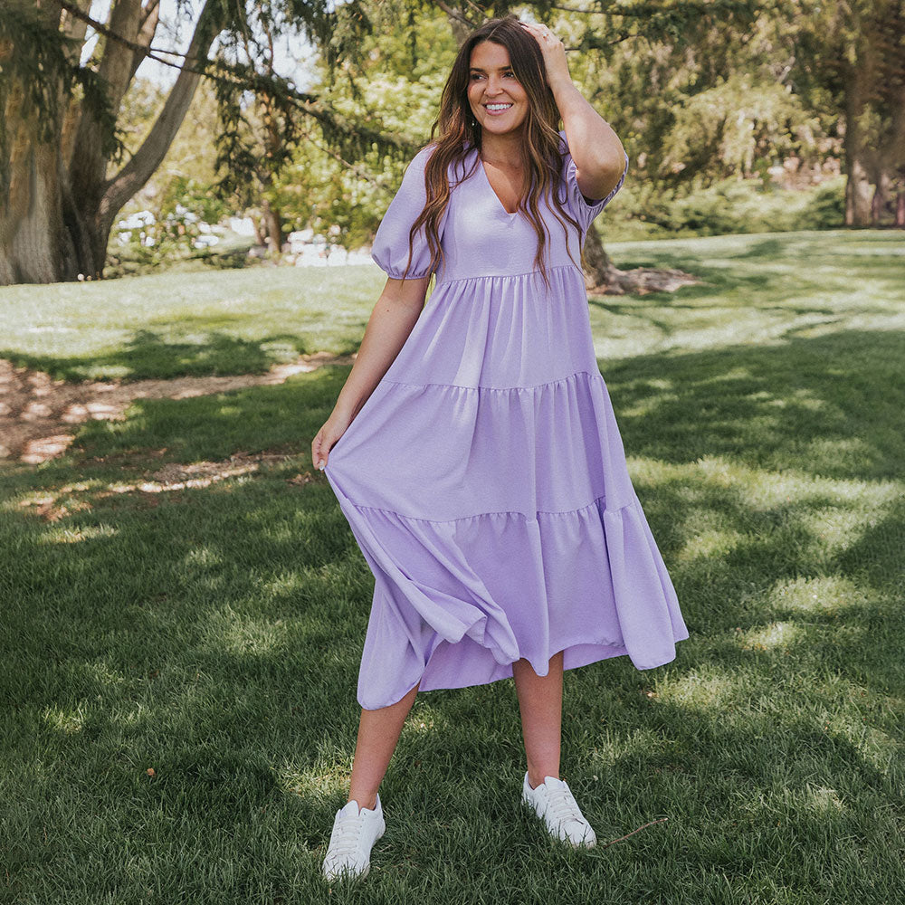 Mabel Dress (Lavender)