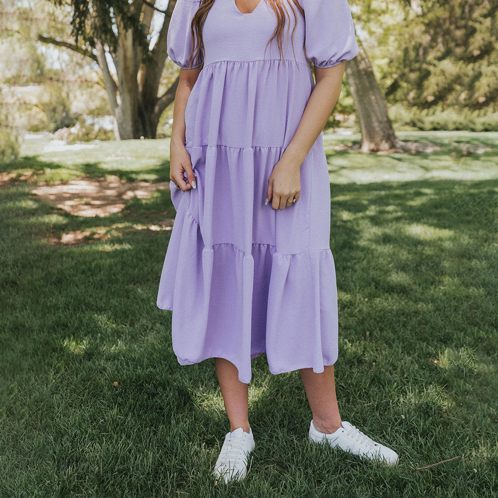 Mabel Dress (Lavender)