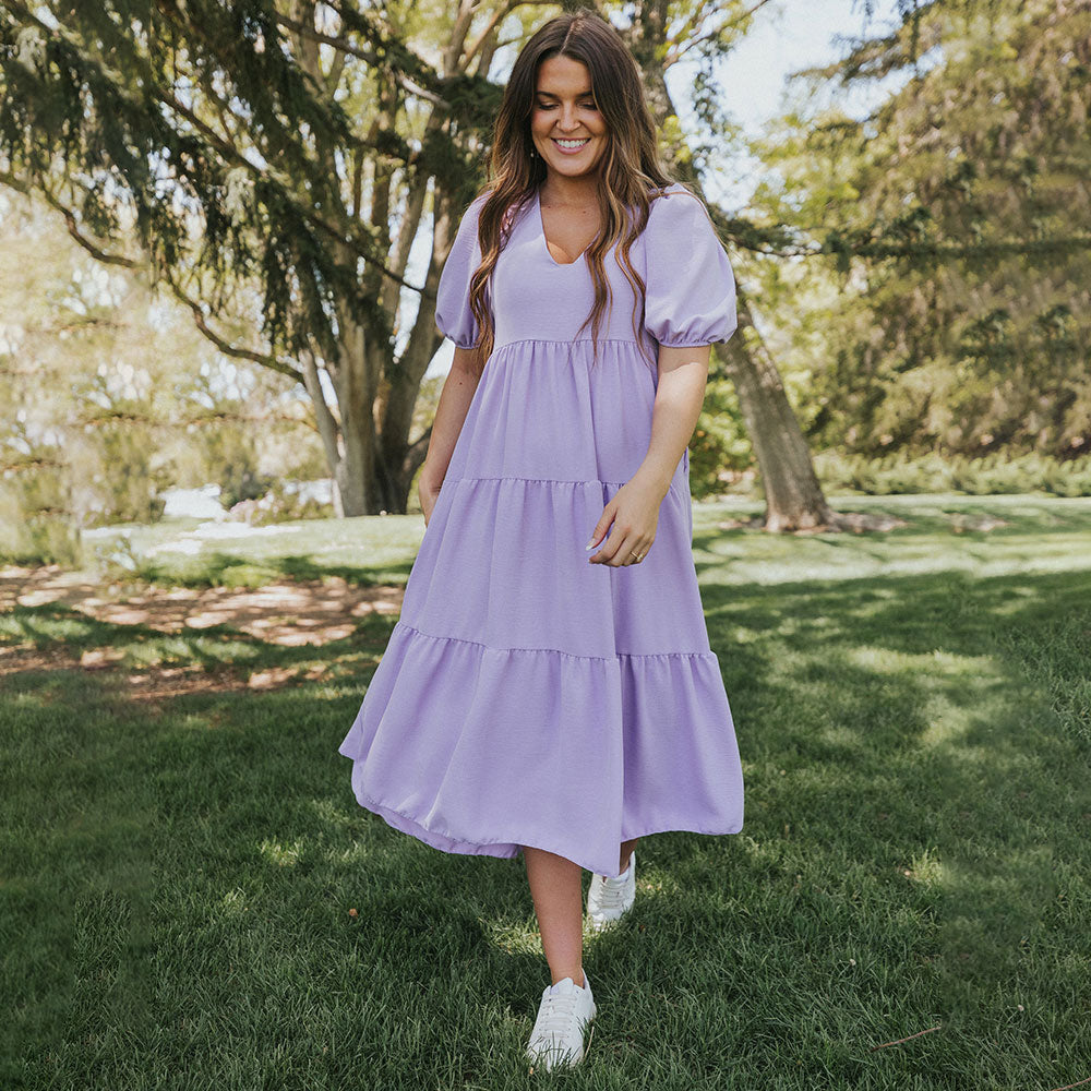 Mabel Dress (Lavender)