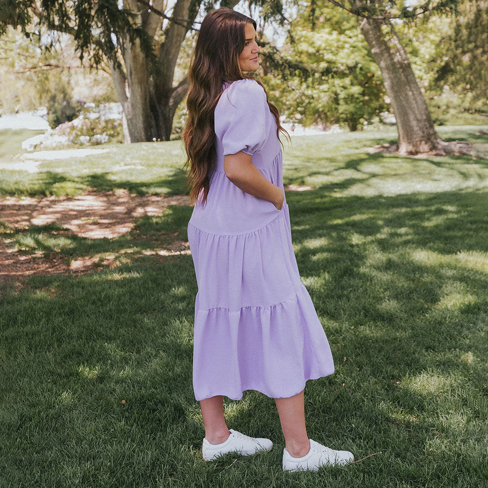 Mabel Dress (Lavender)