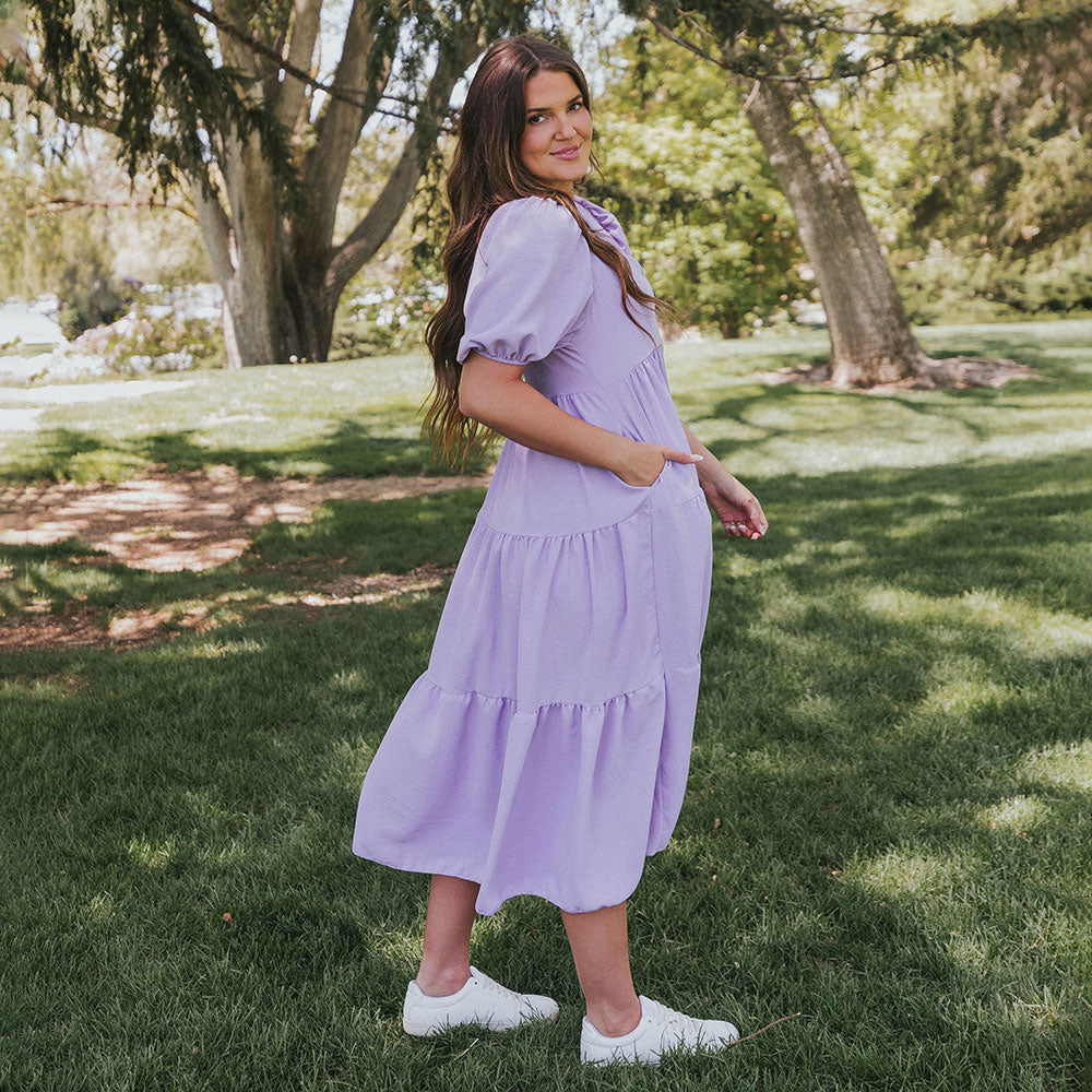 Mabel Dress (Lavender)