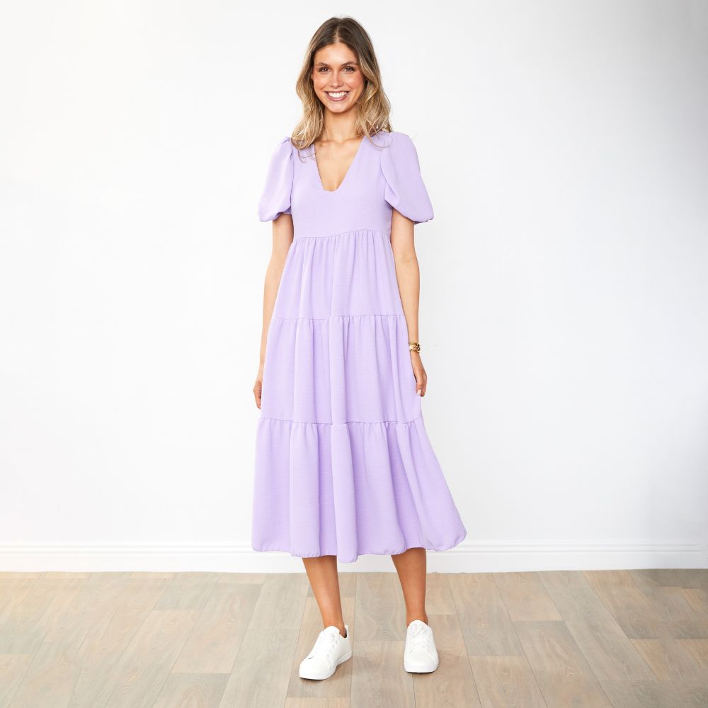 Mabel Dress (Lavender)