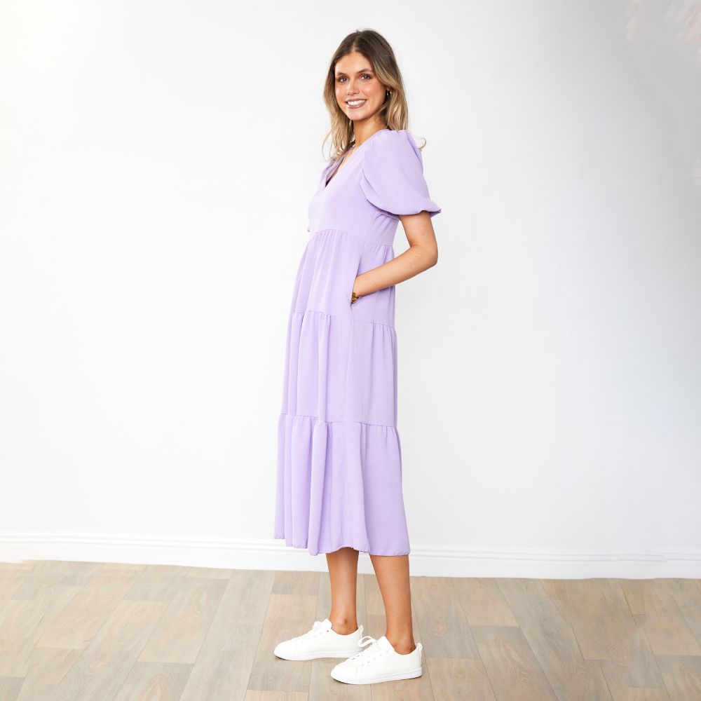 Mabel Dress (Lavender)