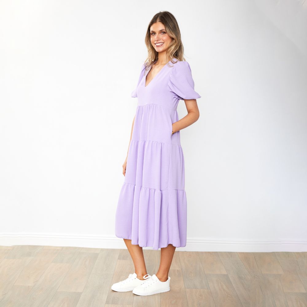 Mabel Dress (Lavender)