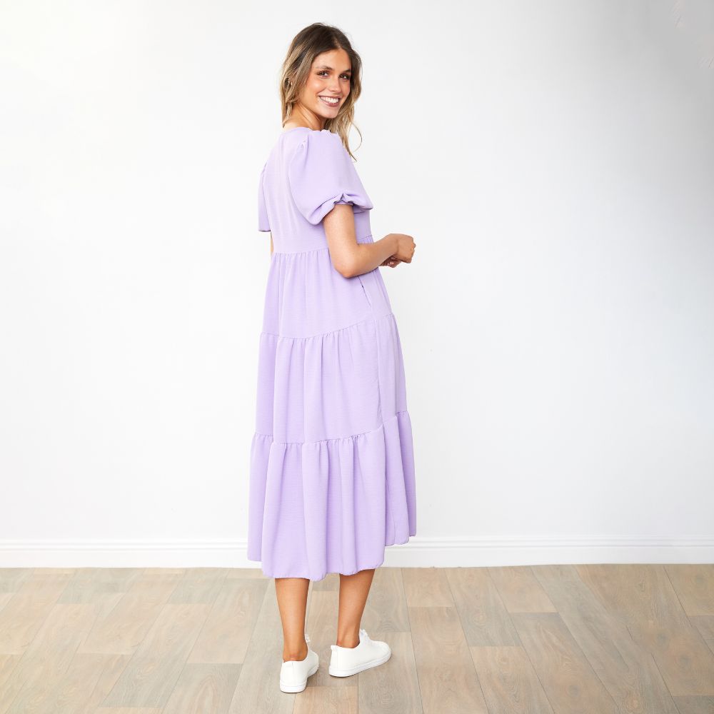 Mabel Dress (Lavender)
