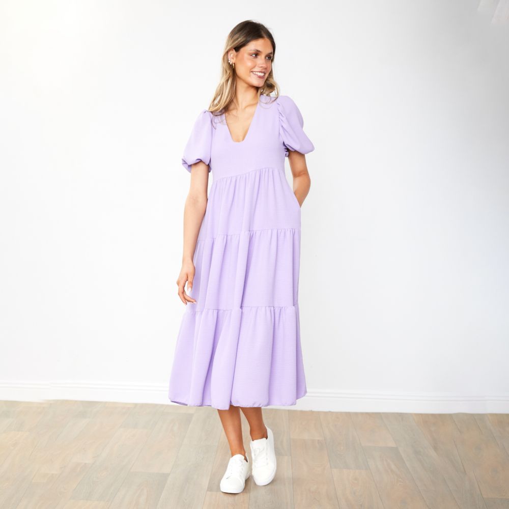 Mabel Dress (Lavender)