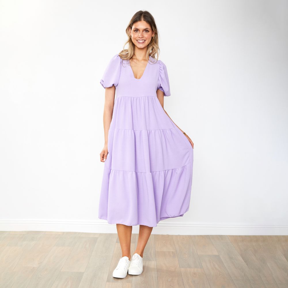 Mabel Dress (Lavender)