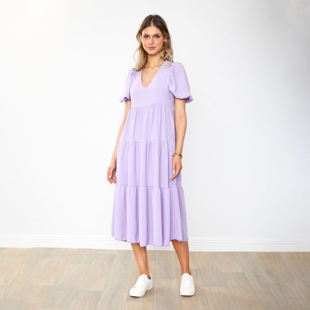 Mabel Dress (Lavender)