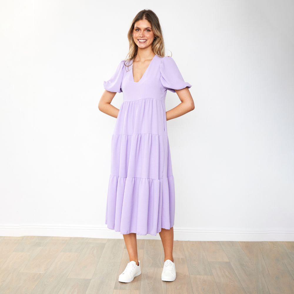 Mabel Dress (Lavender)