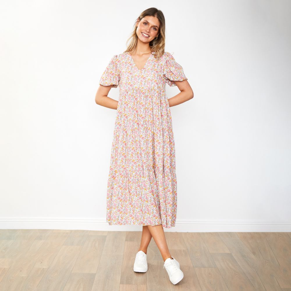 Mabel Dress (Prairie Rose)