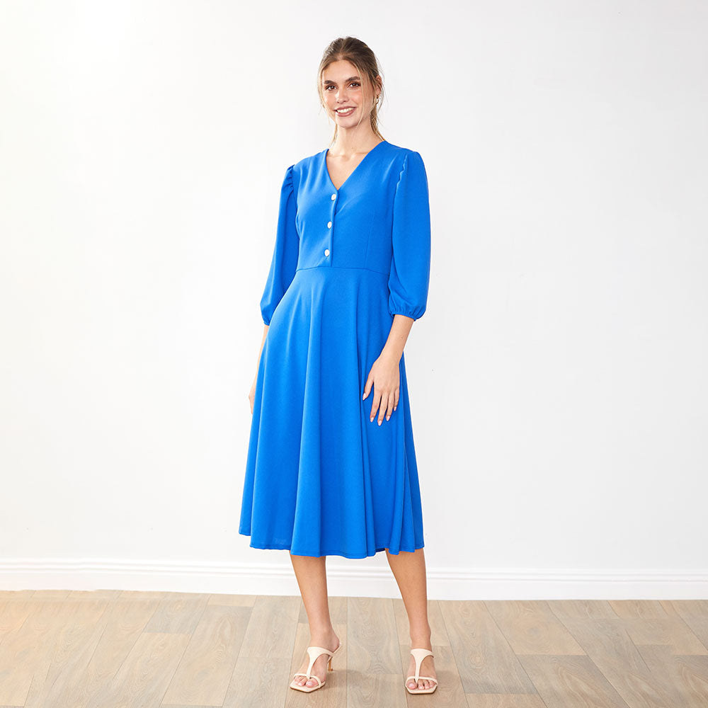Maisy Dress (Cobalt)