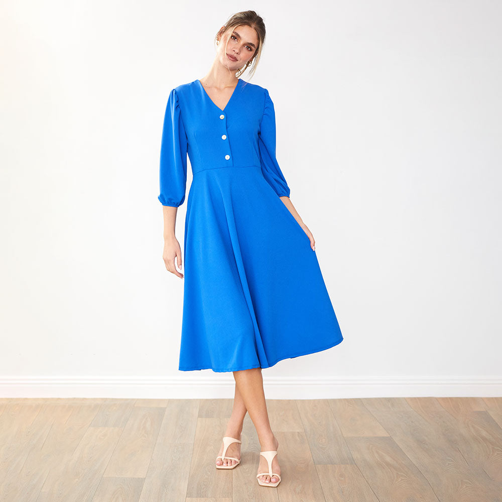 Maisy Dress (Cobalt)