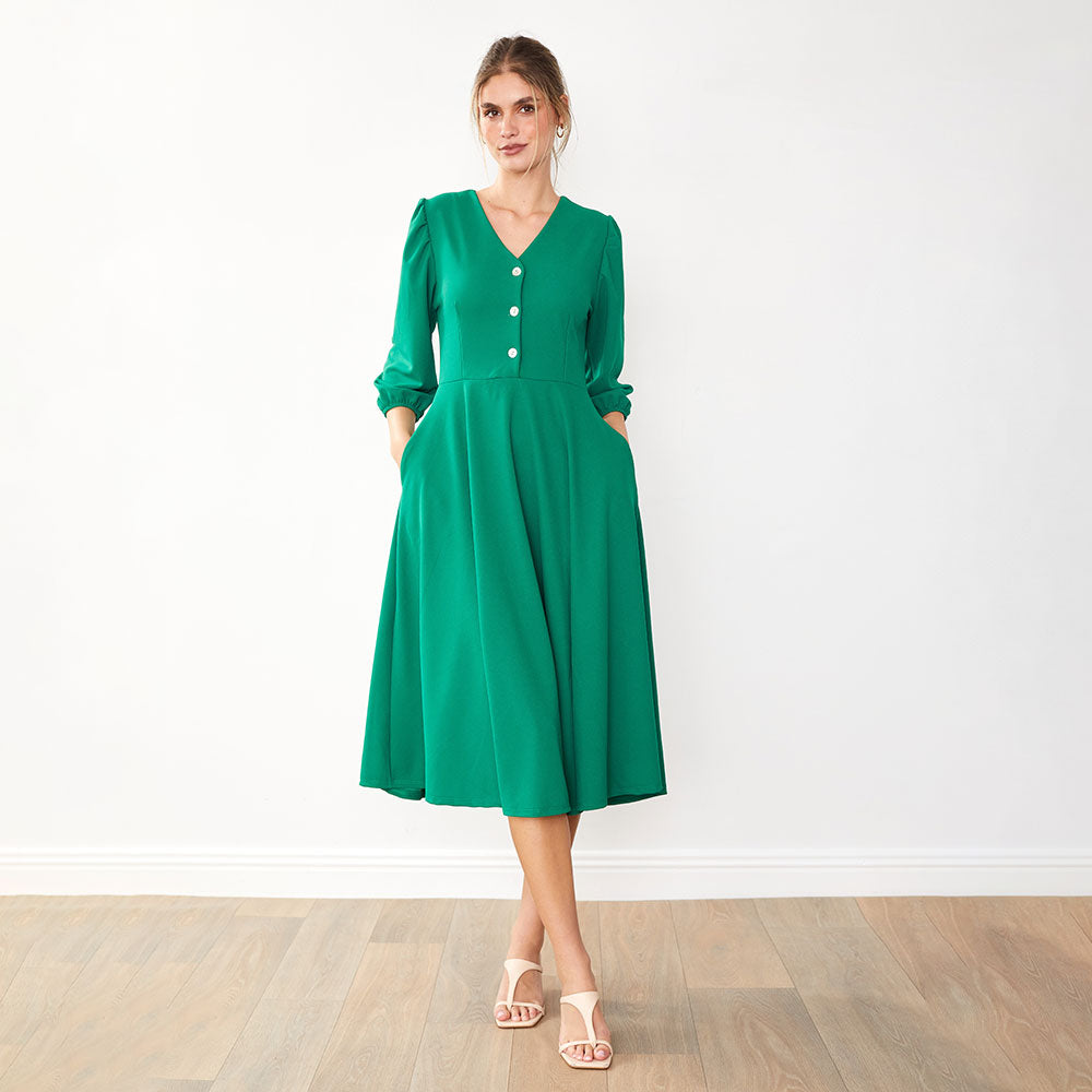Maisy Dress (Green)