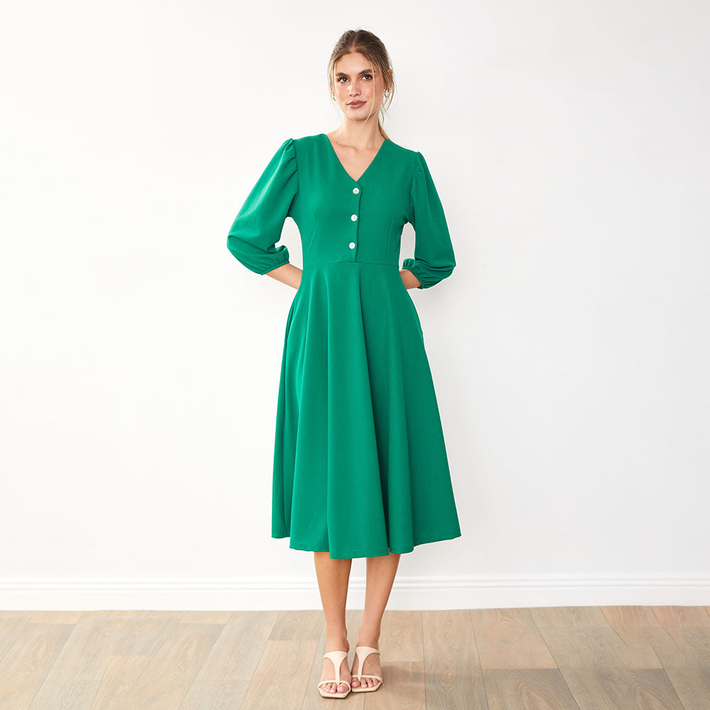 Maisy Dress (Green)