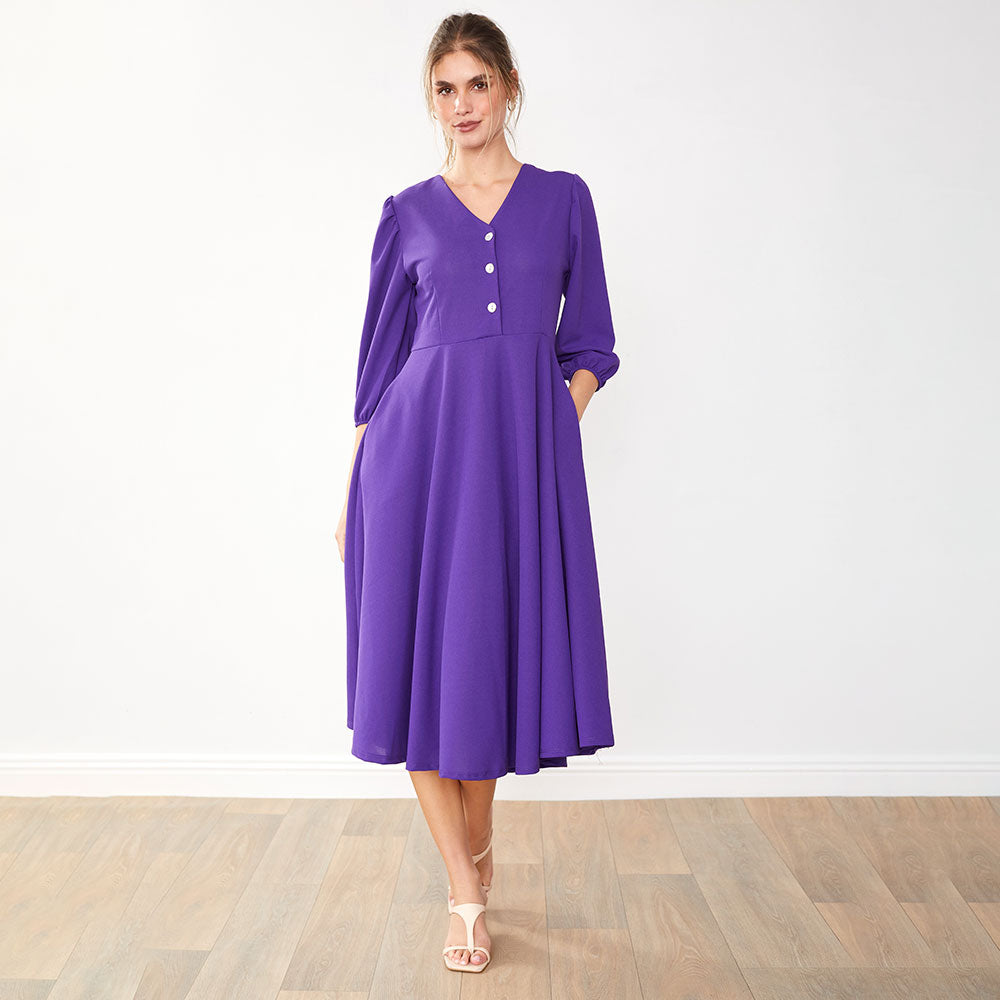 Maisy Dress (Plum)