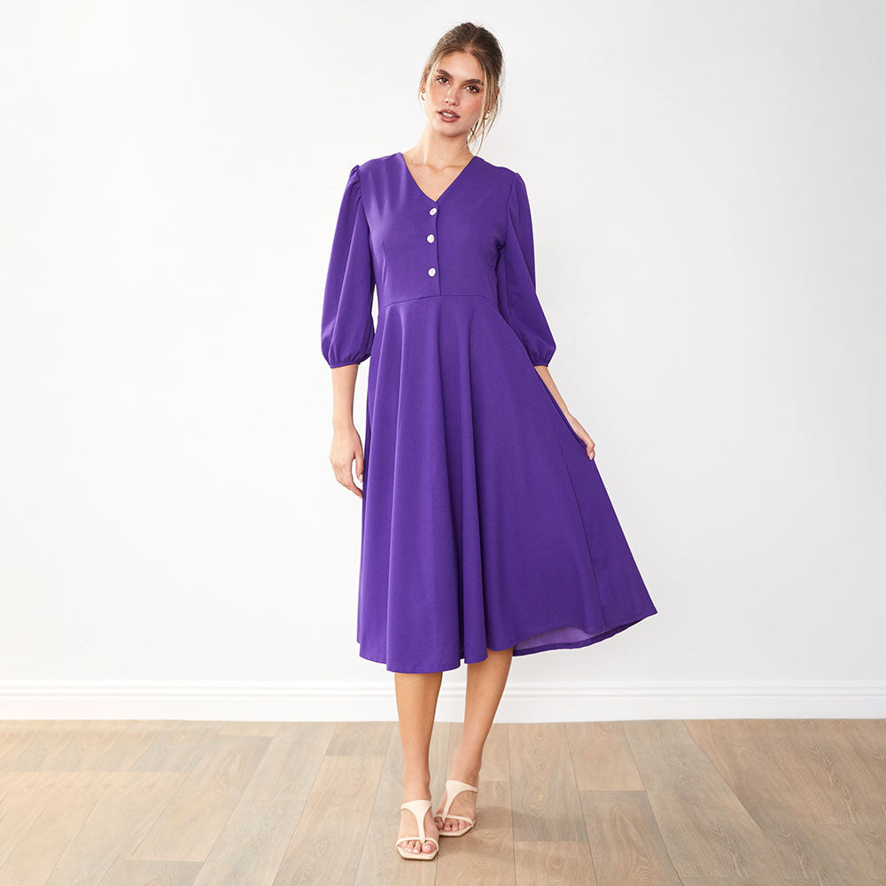 Maisy Dress (Plum)