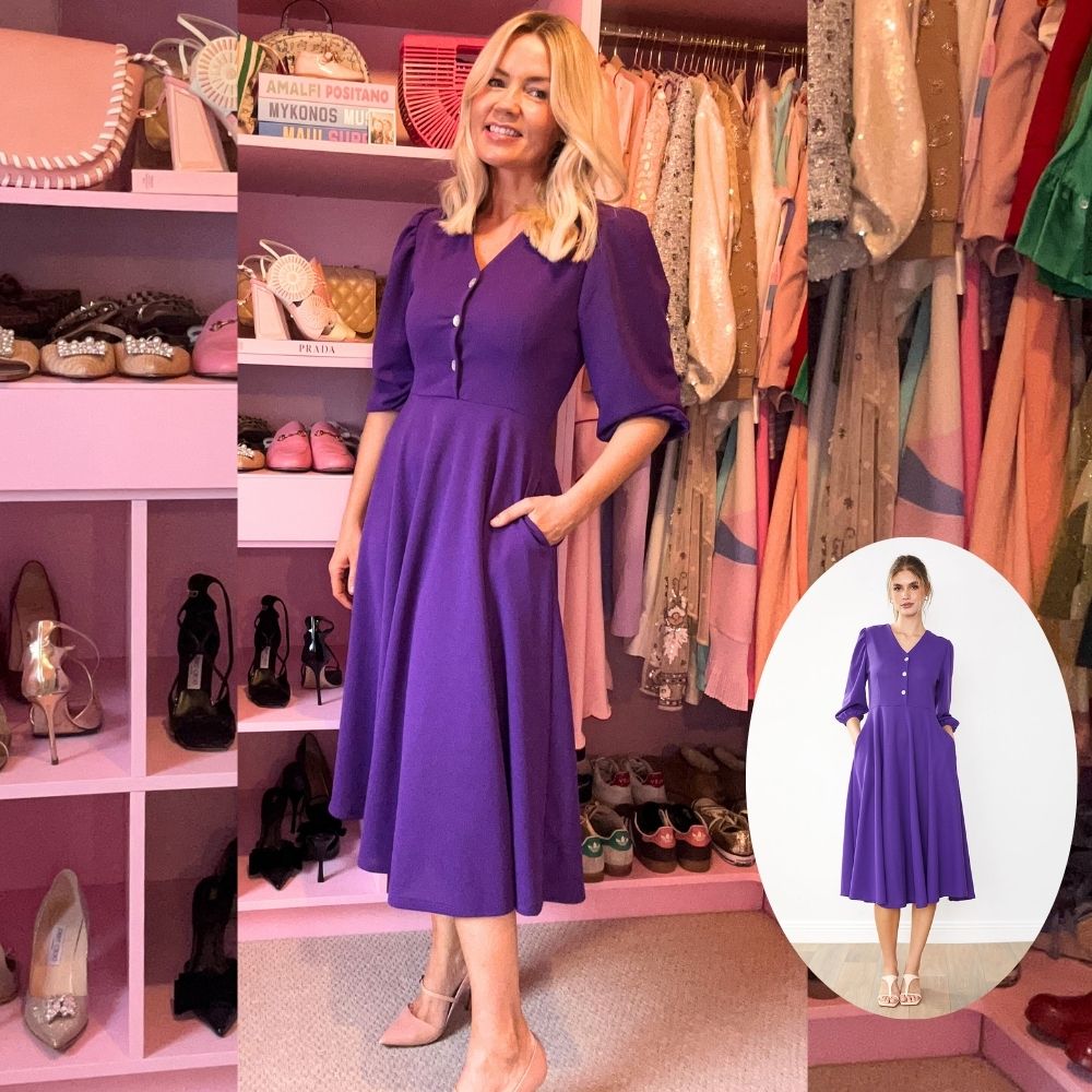 Maisy Dress (Plum)