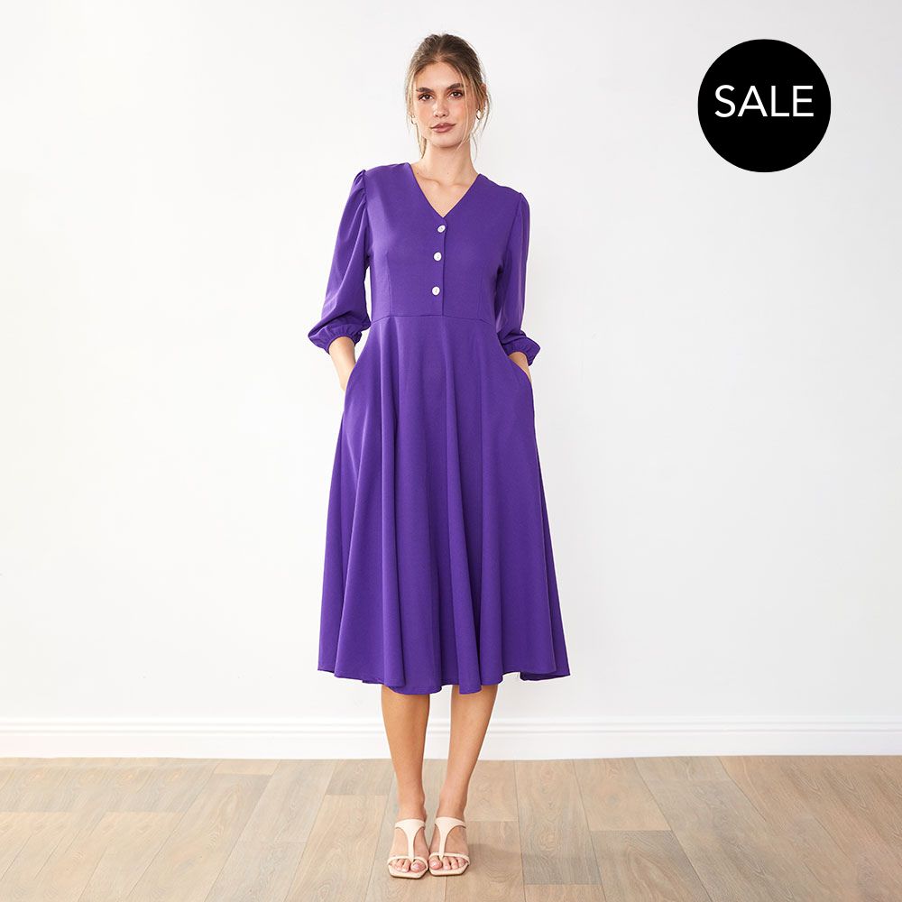 Maisy Dress (Plum)