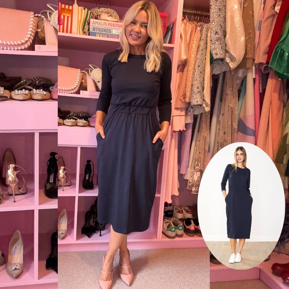 Mara Dress (Navy)