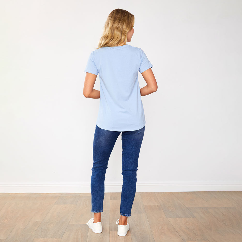 Mila Top (Baby Blue)
