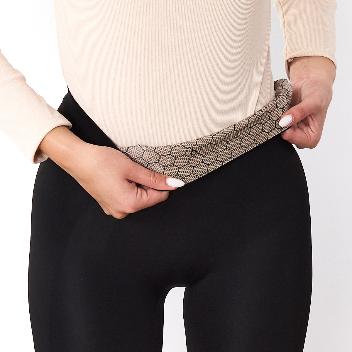 Mona Fleece Leggings (Black)