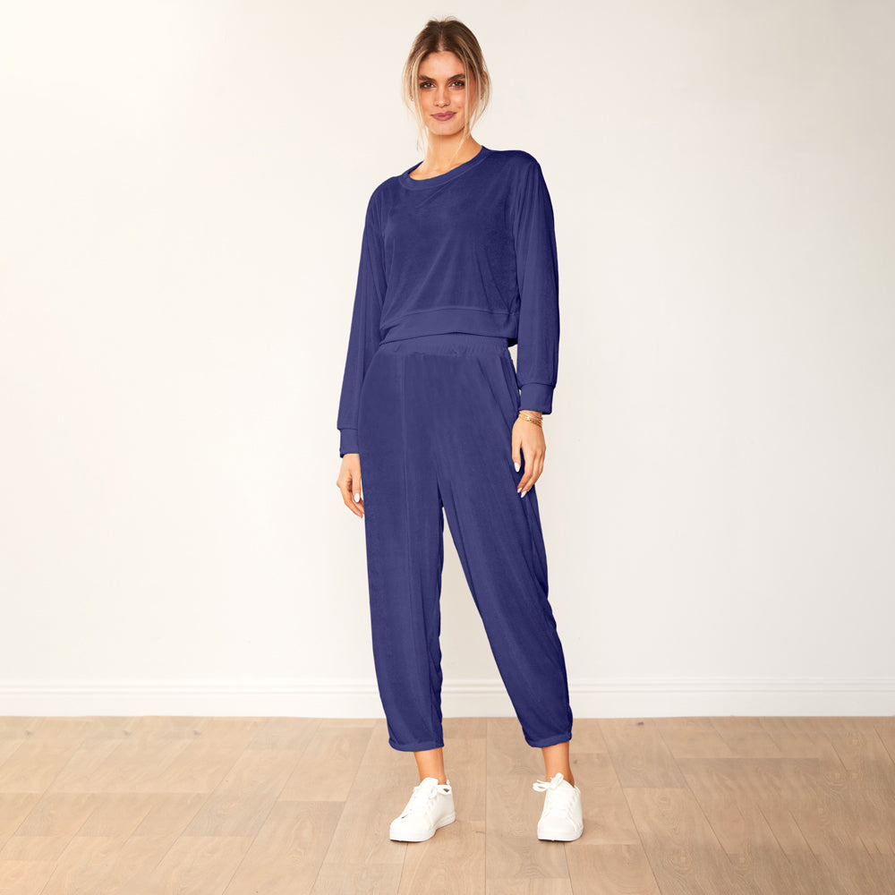 Shona Co-Ord (Navy)