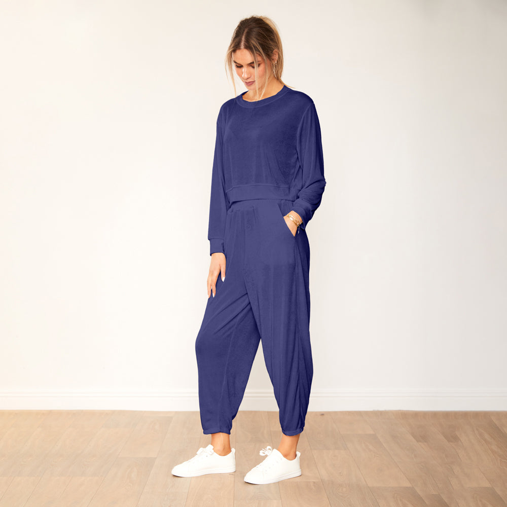 Shona Co-Ord (Navy)