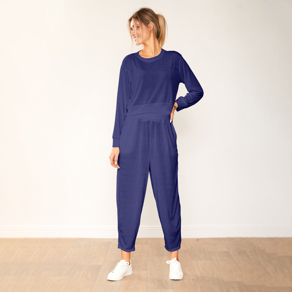Shona Co-Ord (Navy)