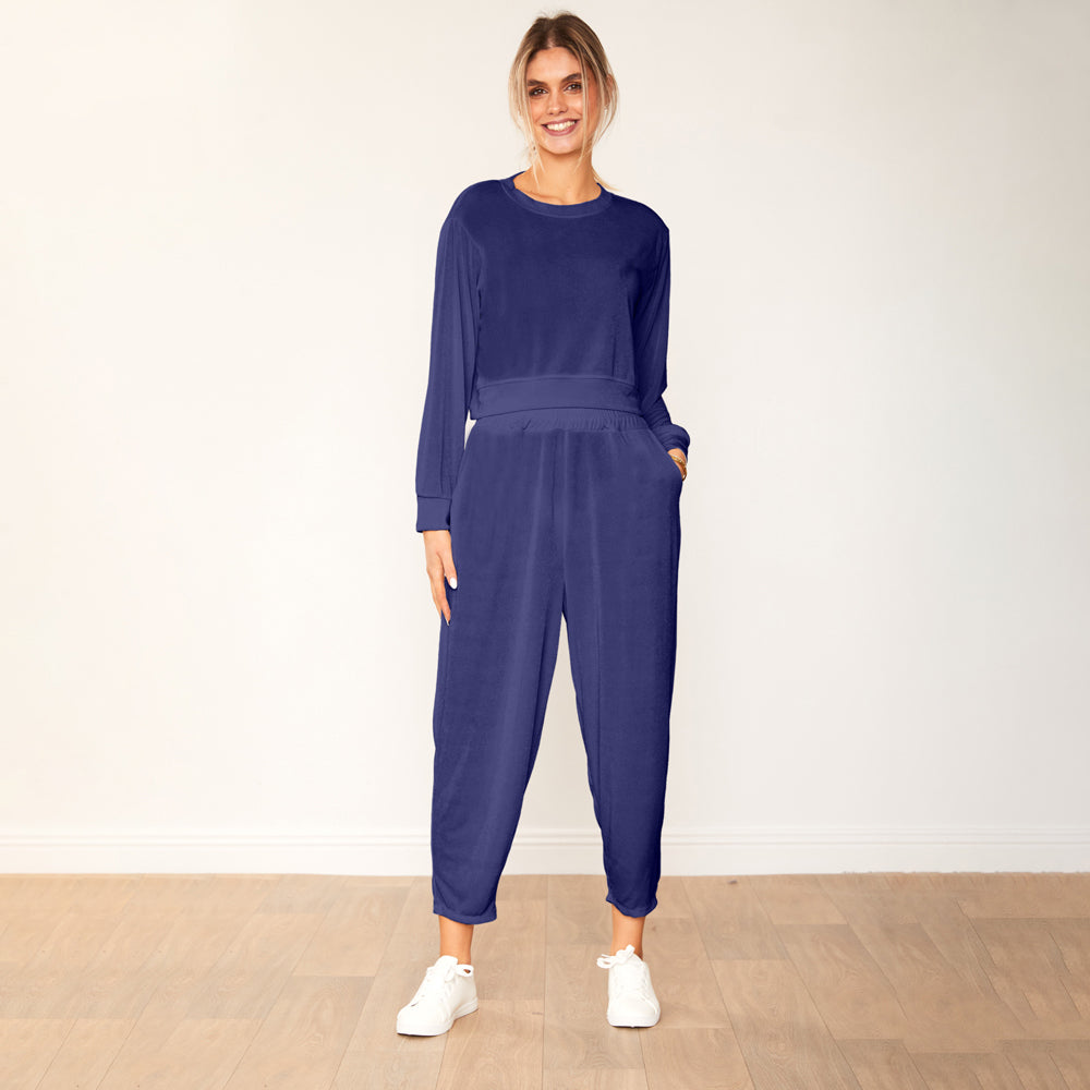 Shona Co-Ord (Navy)