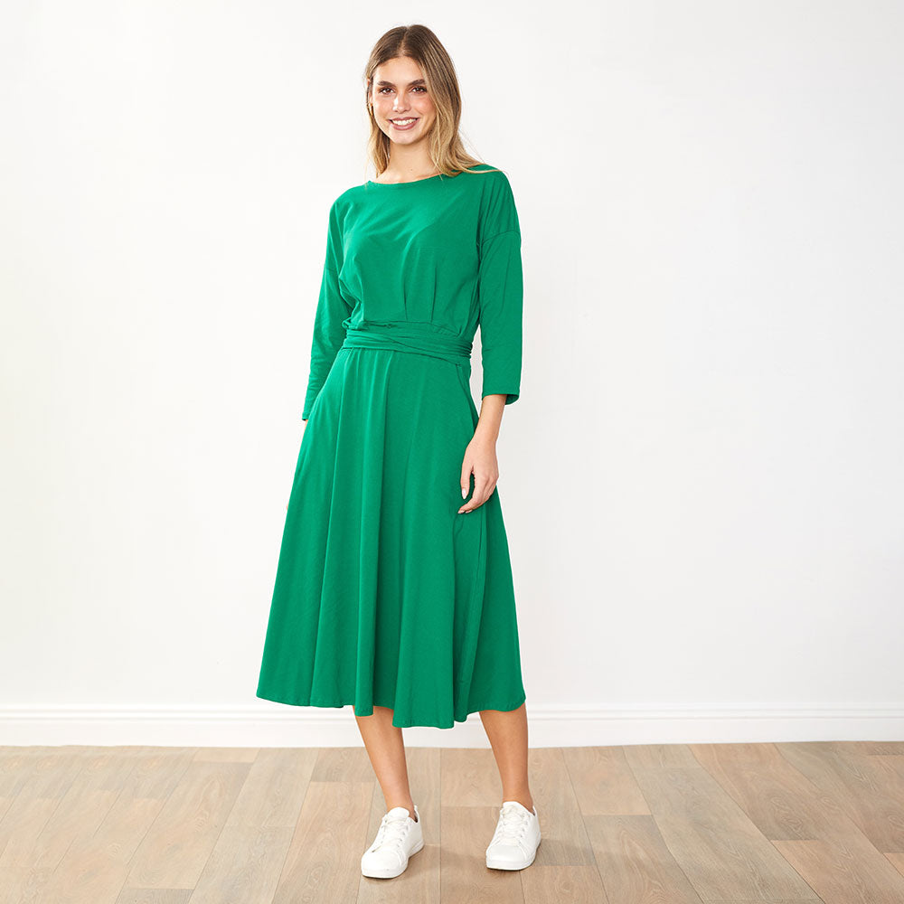 Nessa Dress (Kelly Green)