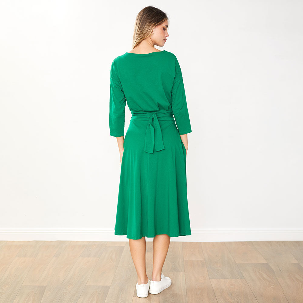 Nessa Dress (Kelly Green)