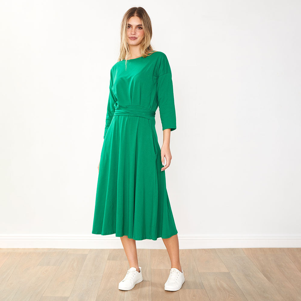 Nessa Dress (Kelly Green)
