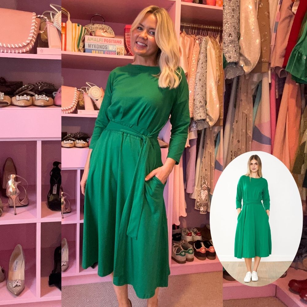 Nessa Dress (Kelly Green)