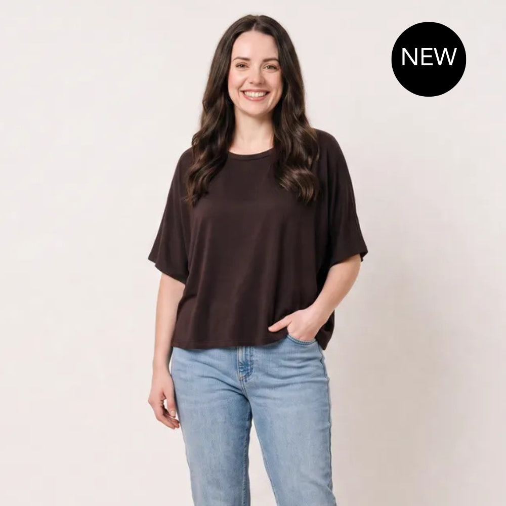 Orla Top (Chocolate Brown)
