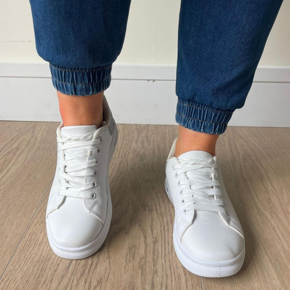 Niamh Sneakers (Grey) - The Casual Company