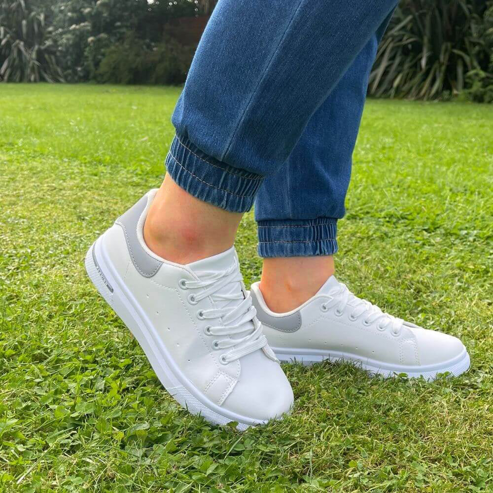 Niamh Sneakers (Grey) - The Casual Company