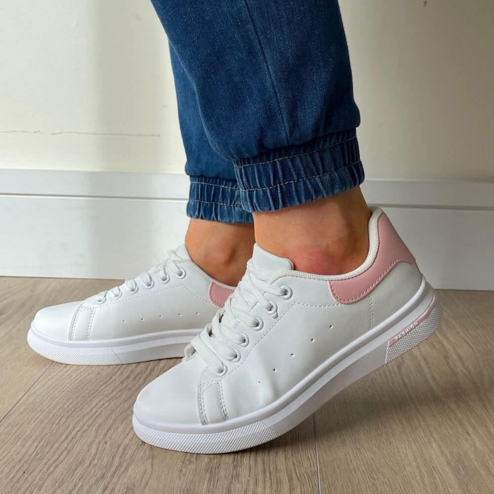 Niamh Sneakers (Pink) - The Casual Company