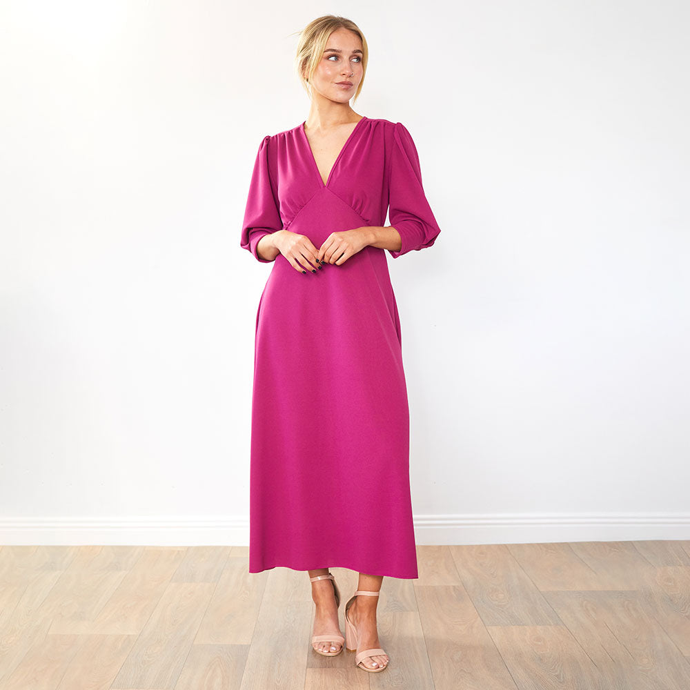 Oakley Dress (Berry)