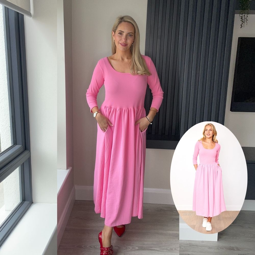 Jackie Dress (Pink)