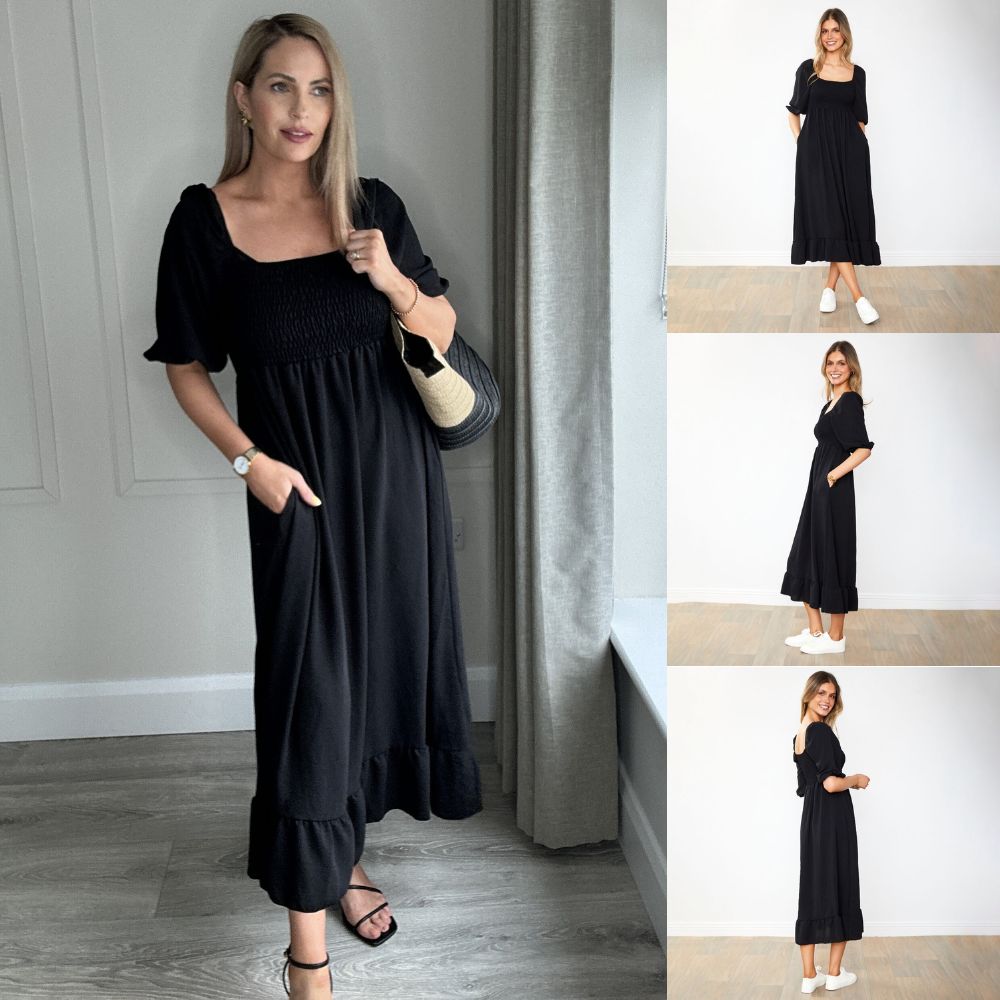 Vella Dress (Black)