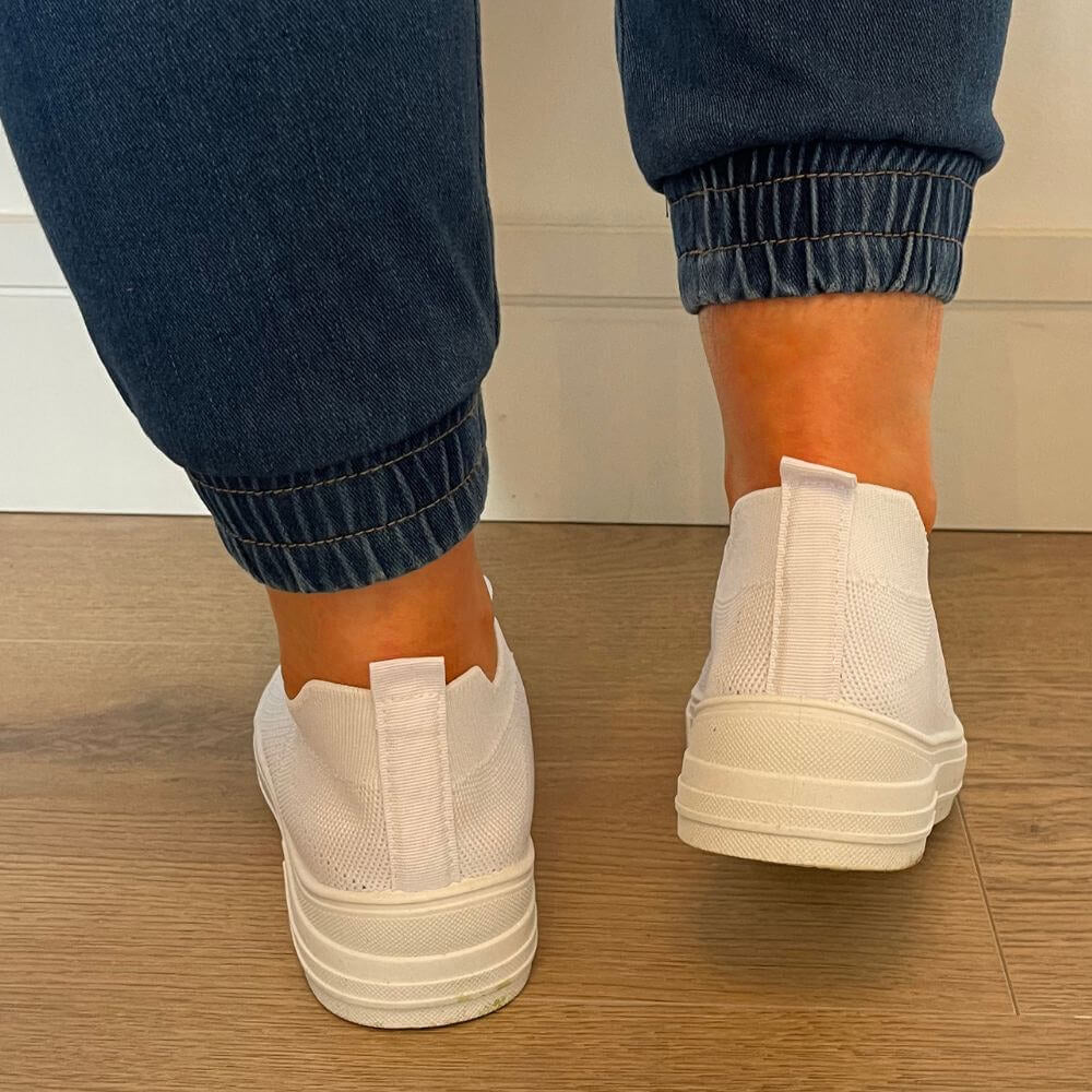 Phoebe Trainers (White)