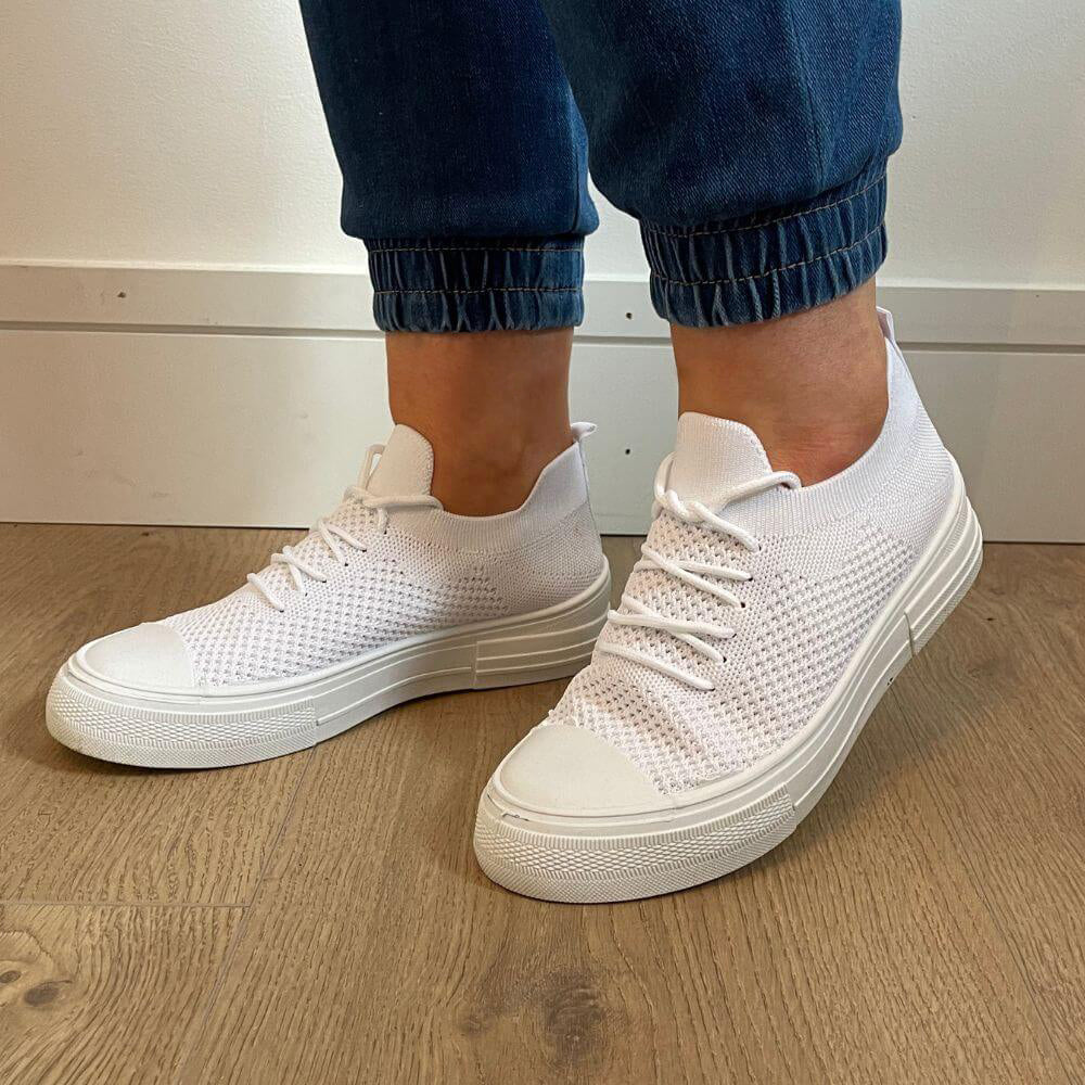 Phoebe Trainers (White)