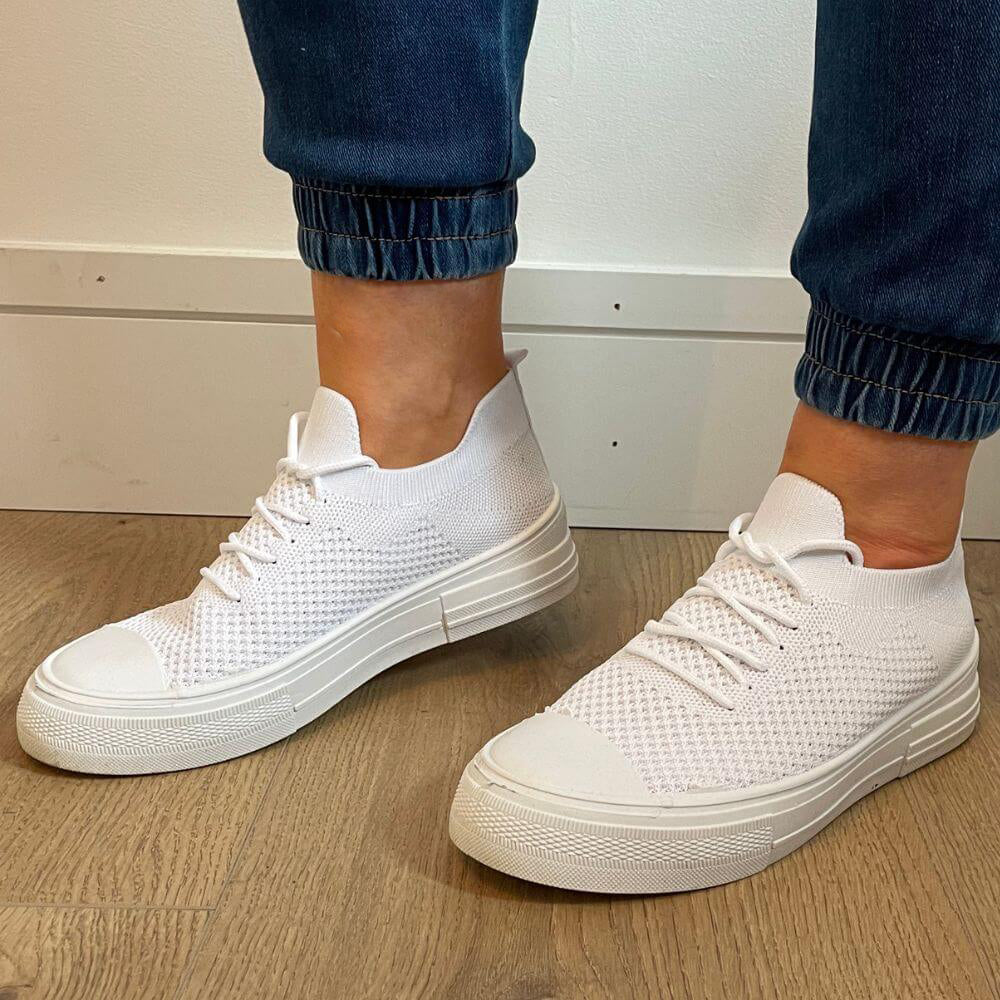 Phoebe Trainers (White)