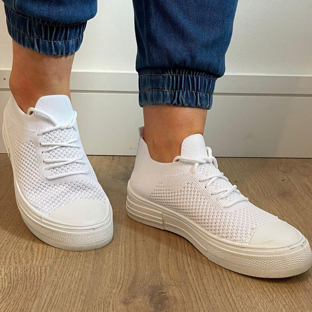Phoebe Trainers (White)