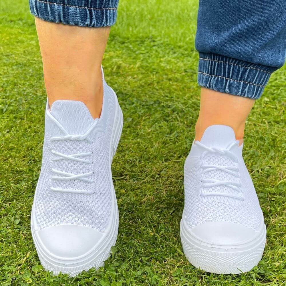 Phoebe Trainers (White)