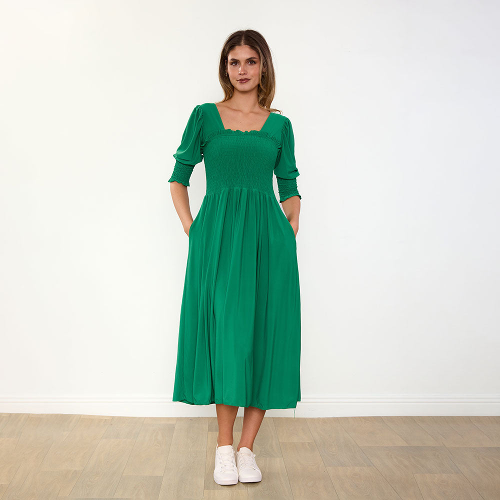 Pixie Dress in green – women's dress – view 5